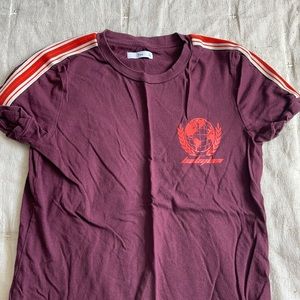 Aritzia TNA baby t-shirt size small